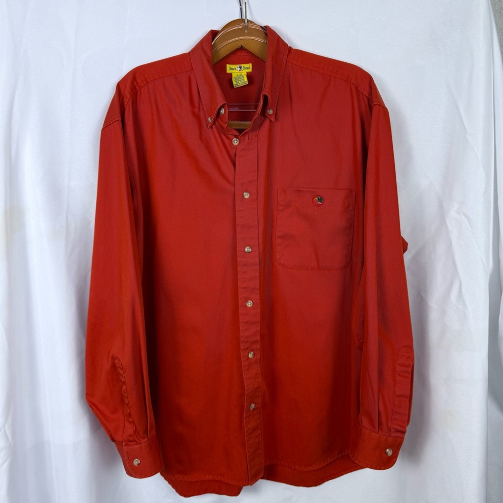 Duck Head Crimson Button Down Shirt